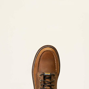 Ariat Men's - 6" Rebar Lift Waterproof Work Boot - Composite Moc Toe MENS LACEWATRPROOFSAFETY TOEARIAT INTERNATIOINAL INC