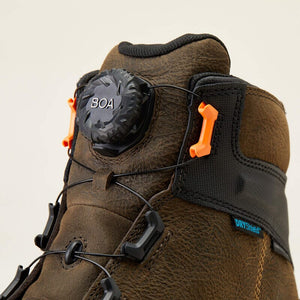 Ariat Men's - 6" Stump Jumper BOA Waterproof Work Boot - Composite Toe MENS LACEWATRPROOFSAFETY TOEARIAT INTERNATIOINAL INC
