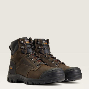 Ariat Men's - 6" Treadfast Waterproof Work Boot - Round Soft Toe MENS LACEWATERPRF NON - SAFETYARIAT INTERNATIOINAL INC