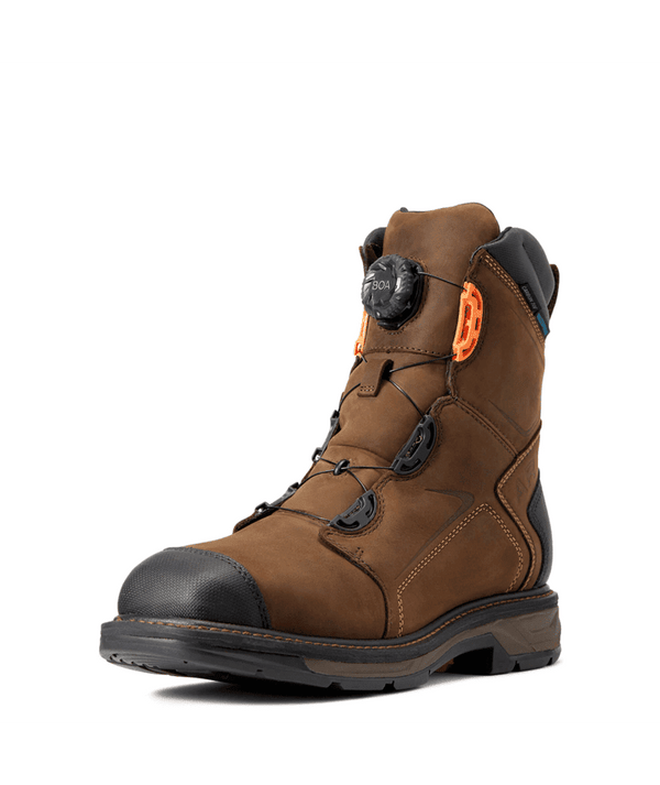Ariat Men's - 8" WorkHog XT BOA Waterproof Work Boot - Wide Square Carbon Toe MENS LACEWATRPROOFSAFETY TOEARIAT INTERNATIOINAL INC