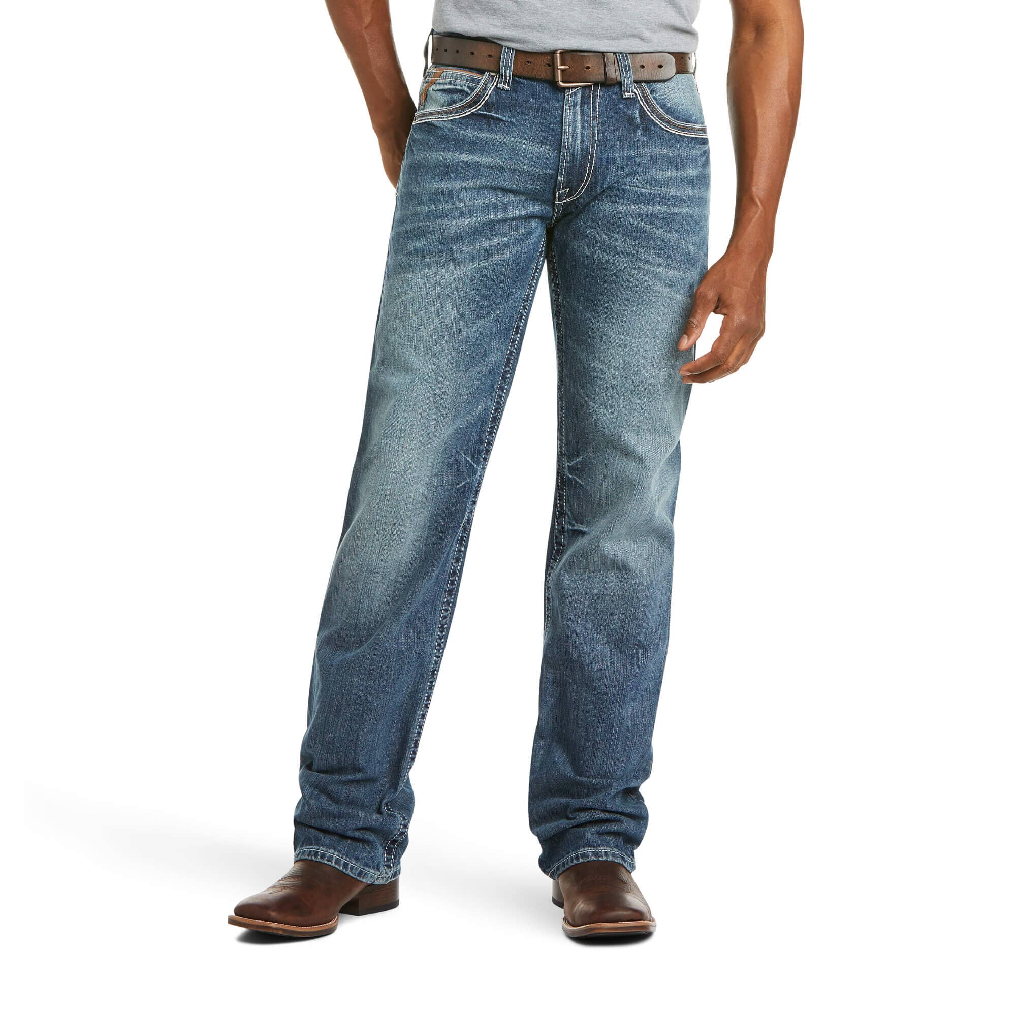 10017511 Ariat Mens M4 Coltrane Fashion Jean Low Rise Boot Cut