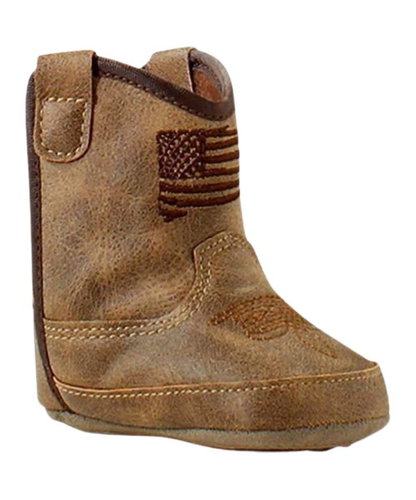 Ariat M&F Western Infant - Anthem Patriot Lil Stompers Boots - Brown INFANTS BOOT WESTERNM&F WESTERN PRODUCTS, INC