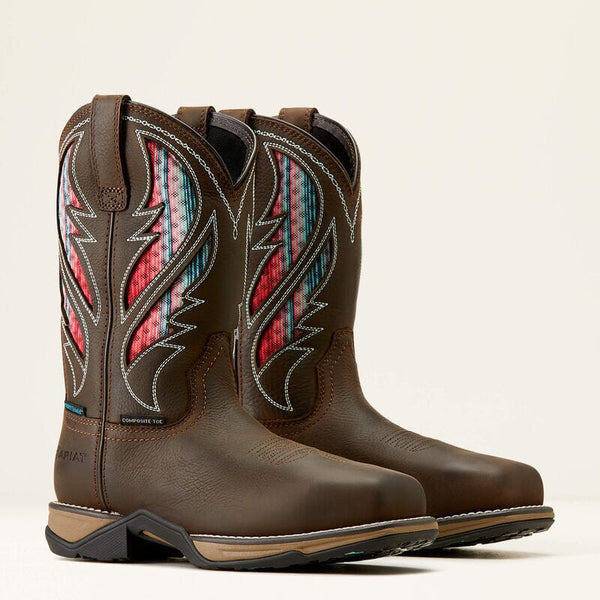 Ariat Women's - 10" Anthem VentTEK Waterproof Work Boot - Composite Toe WOMENS BOOT WTRPROOFSAFETYARIAT INTERNATIOINAL INC