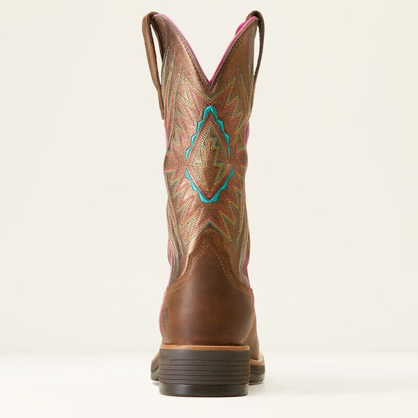 Ariat Women's - 11" Ridgeback Leather Western Boot - Wide Square Toe