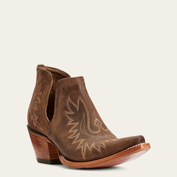 Ariat Women's - 6" Dixon Leather Western Hi Heel Bootie - Snip Toe