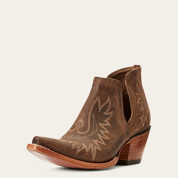 Ariat Women's - 6" Dixon Leather Western Hi Heel Bootie - Snip Toe