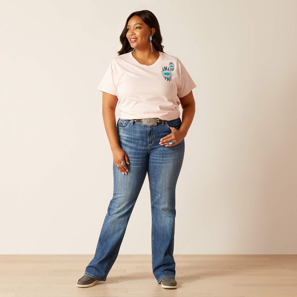 Ariat Women's - Perfect Rise Annie Boot Cut Jeans - Malaysia Blue WO.AP.JEANFASHIONARIAT INTERNATIONAL, INC.