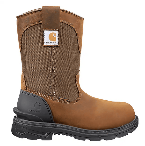 Carhartt Men's - 11" Ironwood Waterproof Wellington Work Boots - Alloy Toe MENS BOOTWATRPROOFSAFETYBLACK DIAMOND