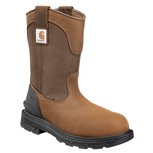 Carhartt Men's - 11" Ironwood Waterproof Wellington Work Boots - Alloy Toe MENS BOOTWATRPROOFSAFETYBLACK DIAMOND