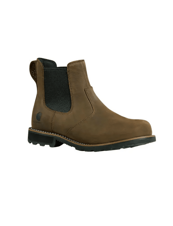 Carhartt Men's - 6" Frontier Water Resistant Chelsea Boots - Round Toe MENS BOOTWESTERN RUBBER SOLEBLACK DIAMOND