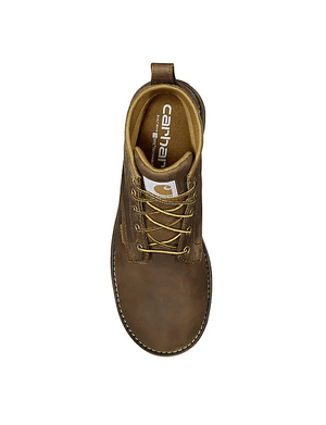 Carhartt Men's - 6" Millbrook Waterproof Wedge Boot - Round Soft Toe MENS LACEWATERPRF NON - SAFETYBLACK DIAMOND