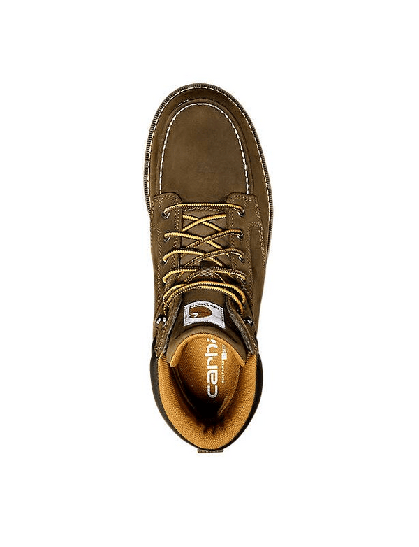 Carhartt Men's - 6" Millbrook Waterproof Wedge Work Boot - Nano Comp Toe MENS LACEWATRPROOFSAFETY TOEBLACK DIAMOND