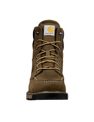 Carhartt Men's - 6" Millbrook Waterproof Wedge Work Boot - Nano Comp Toe MENS LACEWATRPROOFSAFETY TOEBLACK DIAMOND
