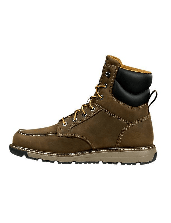 Carhartt Men's - 6" Millbrook Waterproof Wedge Work Boot - Nano Comp Toe MENS LACEWATRPROOFSAFETY TOEBLACK DIAMOND