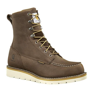 Carhartt Men's - 8" Waterproof EH Wedge Work Boot - Soft Moc Toe MENS LACEWATERPRF NON - SAFETYBLACK DIAMOND