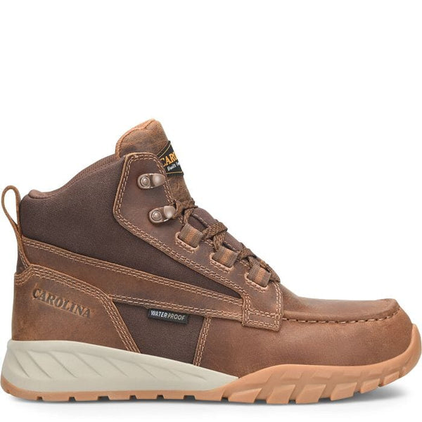 Carolina Men's - 6" Challenge EH Waterproof Hiker - Composite Moc Toe MENS LACEWATRPROOFSAFETY TOECAROLINA SHOE COMPANY