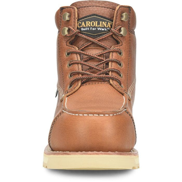 Carolina Men's - 6" Staple Gun Waterproof Work Boot - Carbon Comp Toe MENS LACEWATRPROOFSAFETY TOECAROLINA SHOE COMPANY