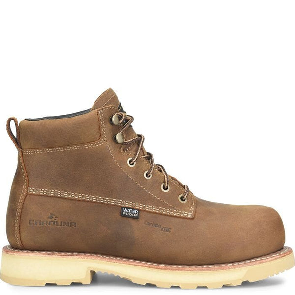 Carolina Men’s - 6” Staple Gun Waterproof Work Boots - Carbon Comp Toe MENS LACEWATRPROOFSAFETY TOECAROLINA SHOE COMPANY