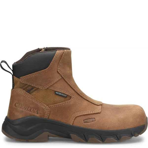 Carolina Men's - 6" Subframe Waterproof Side Zipper Work Boot - Comp Toe MENS BOOTWATRPROOFSAFETYCAROLINA SHOE COMPANY