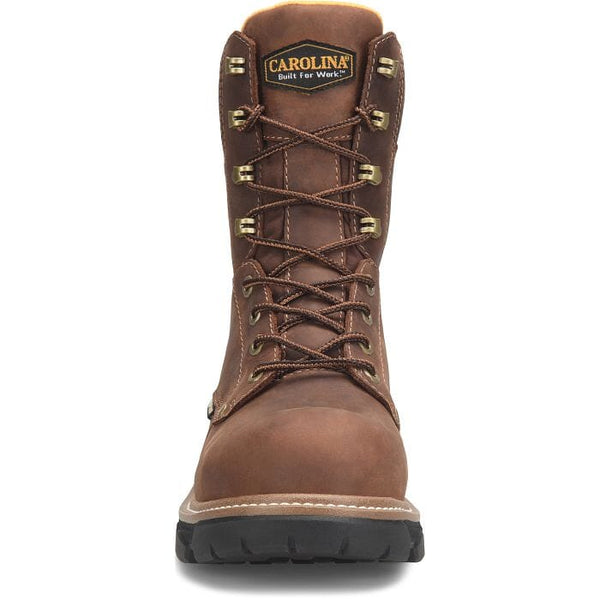 Carolina Men's - 8" Cardinal EH Waterproof Work Boots - Comp Toe MENS LACEWATRPROOFSAFETY TOECAROLINA SHOE COMPANY