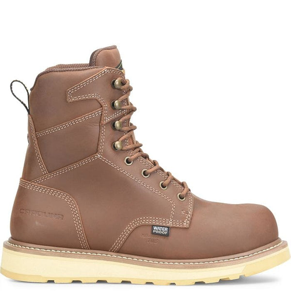 Carolina Men's - 8" Gruntz EH Waterproof Work Boots - Comp Toe MENS LACEWATRPROOFSAFETY TOECAROLINA SHOE COMPANY