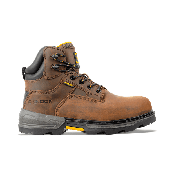Chinook Men’s - 6" Sawhorse Waterproof EH Work Boot - Soft Toe MENS LACEWATERPRF NON - SAFETYCHINOOK FOOTWEAR