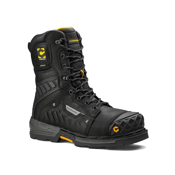 Chinook Men's - 9” Scorpion EH Waterproof Work Boot - Comp Toe MENS LACEWATRPROOFSAFETY TOECHINOOK FOOTWEAR