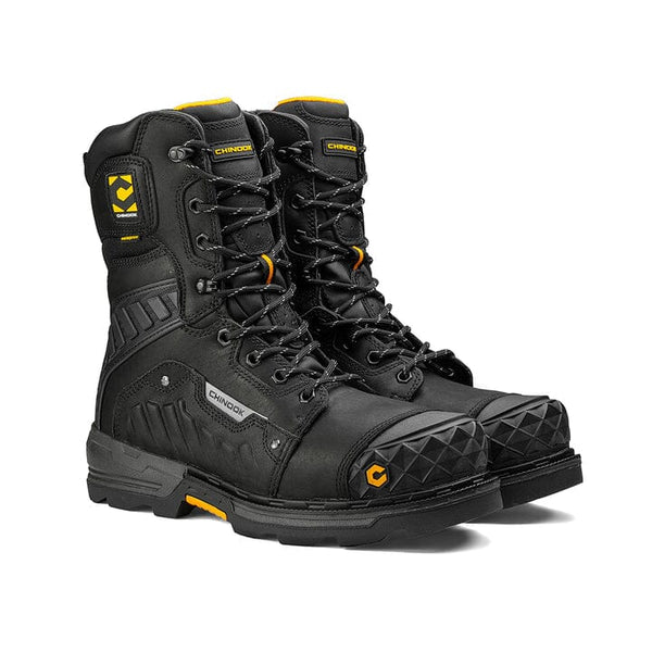 Chinook Men's - 9” Scorpion EH Waterproof Work Boot - Comp Toe MENS LACEWATRPROOFSAFETY TOECHINOOK FOOTWEAR