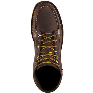 Danner Men's - 6" Bull Run Gore - Tex Wedge Work Boot - Soft Moc Toe MENS LACEWATERPRF NON - SAFETYDANNER SHOE MFG.