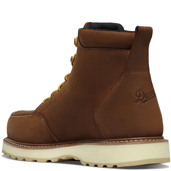 Danner Men's - 6" Cedar River Wedge Waterproof Work Boot - Soft Moc Toe MENS LACEWATERPRF NON - SAFETYDANNER SHOE MFG.