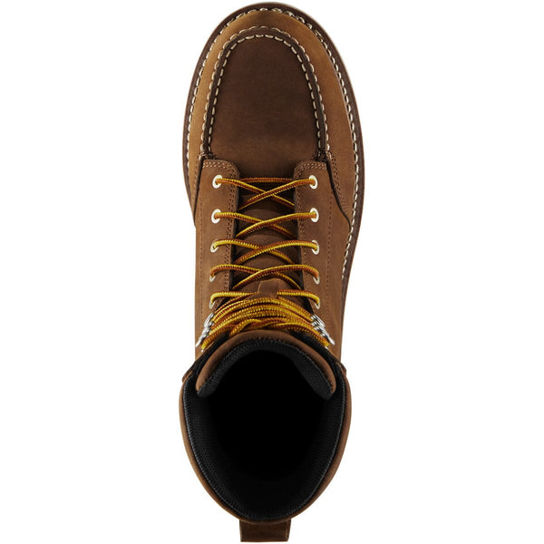 Danner Men's - 8" Cedar River Waterproof Work Boots - Aluminum Moc Toe MENS LACEWATRPROOFSAFETY TOEDANNER SHOE MFG.