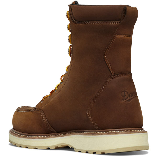 Danner Men's - 8" Cedar River Waterproof Work Boots - Aluminum Moc Toe MENS LACEWATRPROOFSAFETY TOEDANNER SHOE MFG.