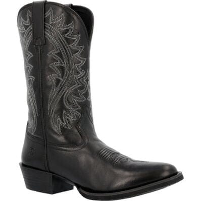 Durango Men's - 12" Shyloh Leather Western Boot - Black Onyx