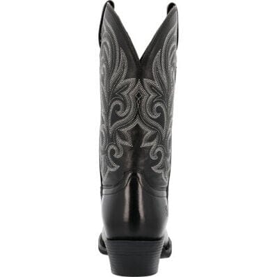 Durango Women's - 11" Shyloh Polished Black Onyx Western Boot - R Toe