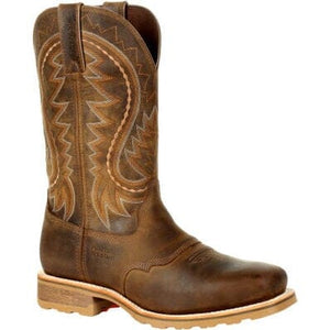 Durango Men's - 12" Maverick Pro Waterproof Western Work Boot - Steel Toe MENS WORKWTRPSQ SAFETYDURANGO BOOT
