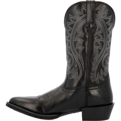 Durango Men's - 12" Shyloh Leather Western Boot - Black Onyx MENS BOOTWESTERN RUBBER SOLEDURANGO BOOT