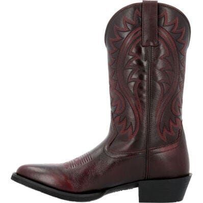 Durango Men's - 12" Shyloh Leather Western Boot - Burgundy R Toe MENS BOOTWESTERN RUBBER SOLEDURANGO BOOT