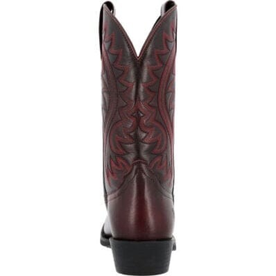 Durango Men's - 12" Shyloh Leather Western Boot - Burgundy R Toe MENS BOOTWESTERN RUBBER SOLEDURANGO BOOT