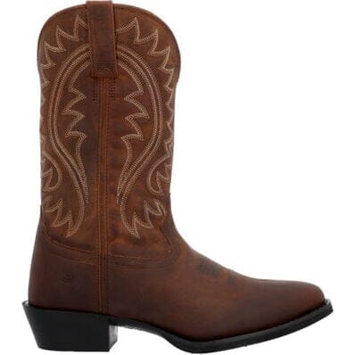 Durango Men's - 12" Shyloh Leather Western Boot - Frontier Brown MENS BOOTWESTERN RUBBER SOLEDURANGO BOOT