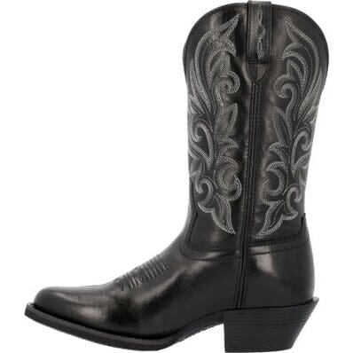 Durango Women's - 11" Shyloh Polished Black Onyx Western Boot - R Toe WOMENS BOOT WESTERNRUBBR SOLEDURANGO BOOT