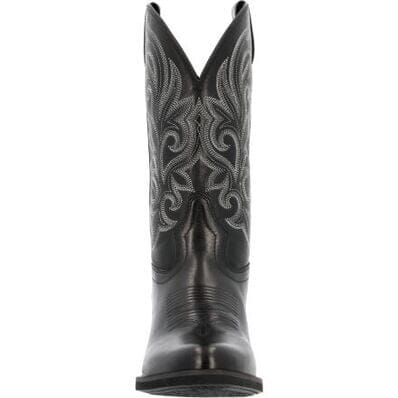 Durango Women's - 11" Shyloh Polished Black Onyx Western Boot - R Toe WOMENS BOOT WESTERNRUBBR SOLEDURANGO BOOT