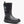 Load image into Gallery viewer, Right front view of a black rubber boot with a visible brand logo on a white background
