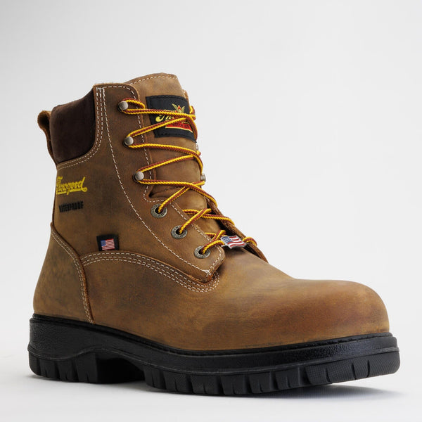 Thorogood Men's - 6" Genesis Series Waterproof Work Boots - Nano Safety Toe