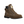 Load image into Gallery viewer, Right side view of women&#39;s dark brown lace-up leather boot with a padded collar with Carhart logo stitched on front, and a rubber outsole.
