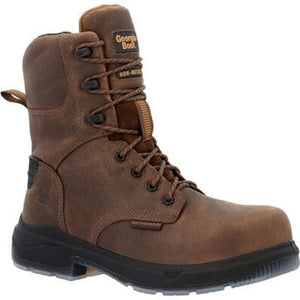 Georgia Men's - 8" FLXPoint Ultra EH Waterproof Work Boot - Comp Toe MENS LACEWATRPROOFSAFETY TOEGEORGIA BOOT