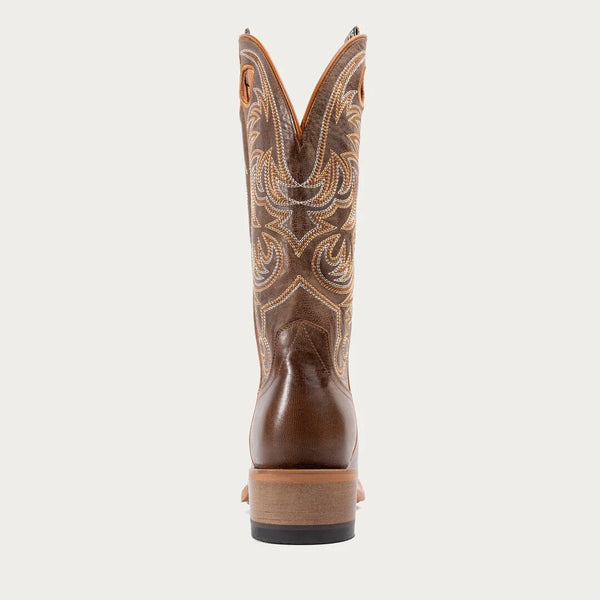 Hyer Men's - 13" Burrton Leather Western Boots - Cutter Square Toe MENS WESTERN SQUARETOEHYER INC