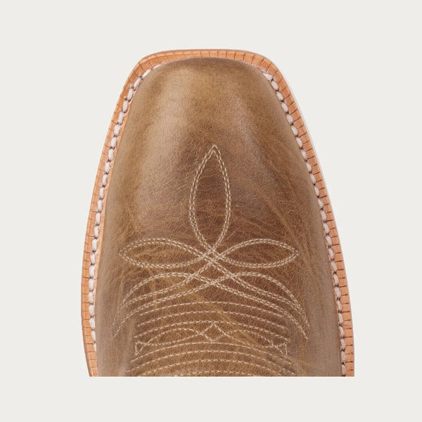 Hyer Women's - 11" Meriden Tan Western Boots - Cutter Square Toe WOMENS BOOT WESTERNSQUARE TOEHYER INC