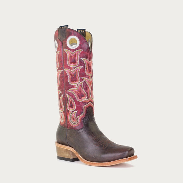 Hyer Women's - 13" Tipton Crimson Western Boots - Cutter Square Toe WOMENS BOOT WESTERNSQUARE TOEHYER INC