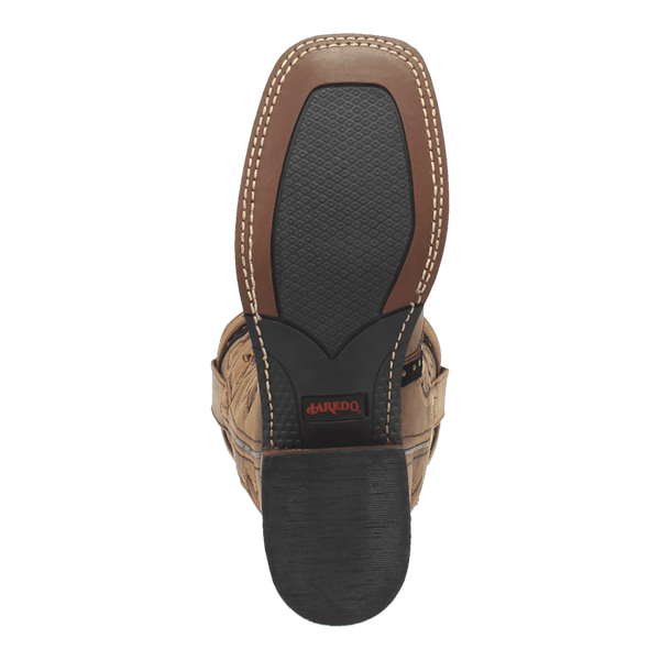 Laredo Women's - 11" Stockman Bouquet Leather Western Boot - Square Toe WOMENS BOOT WESTERNSQUARE TOEDAN POST BOOT COMPANY