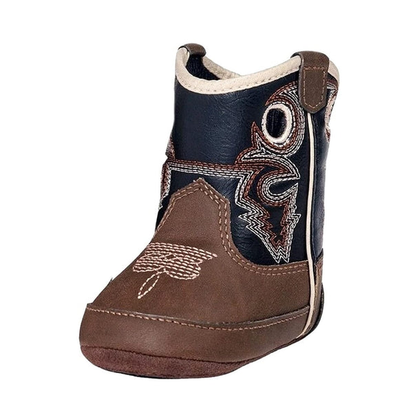 M&F Western Infant - Twister Trace Baby Bucker Cowboy Boots - Velcro INFANTS BOOT WESTERNM&F WESTERN PRODUCTS, INC